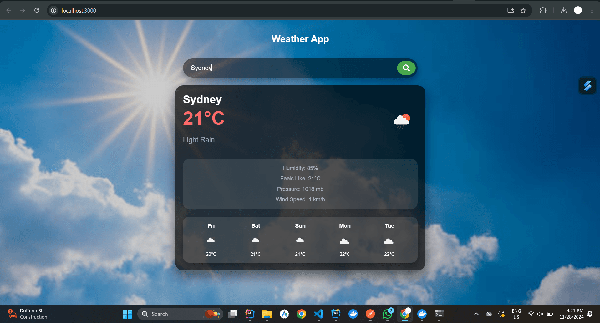 Weather Dashboard