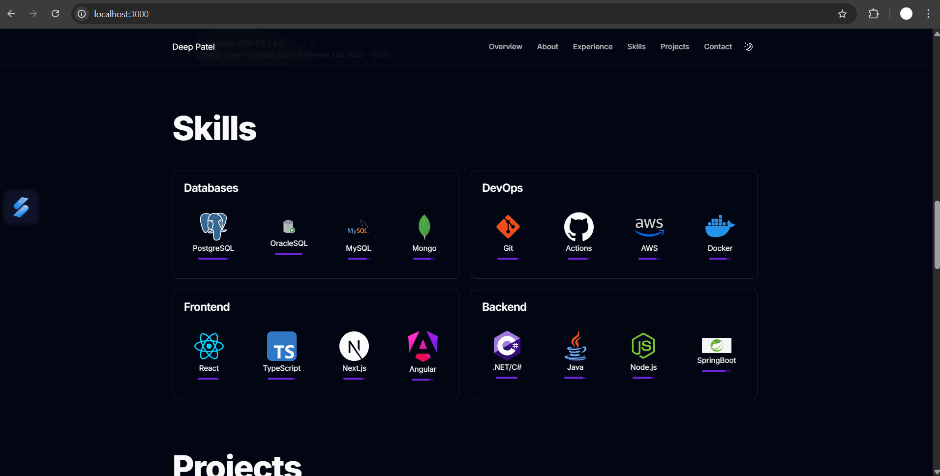 Personal Portfolio